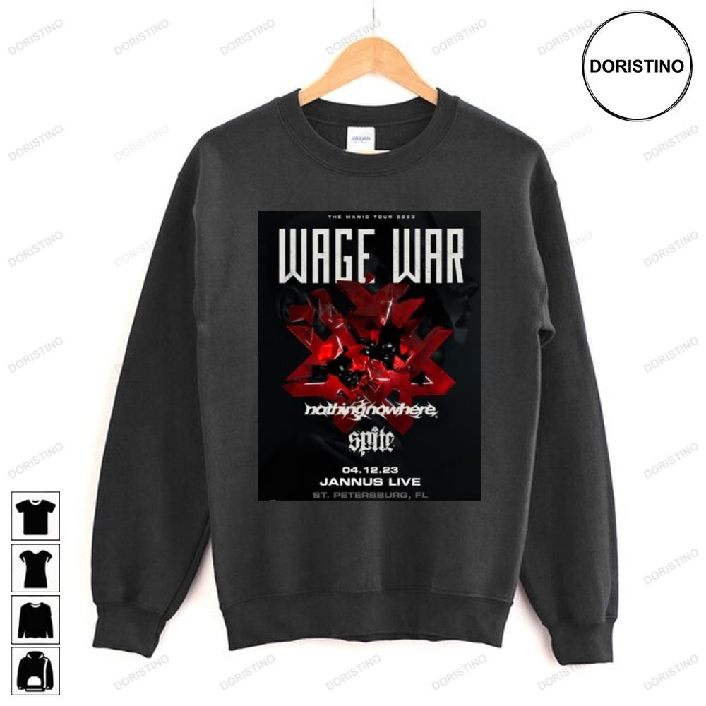 Wage War Jannus Live Awesome Shirts